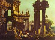 Bernardo Bellotto Ruins of a Temple oil painting picture wholesale
